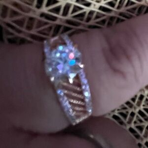 Gold plated and Silver Women's Ring